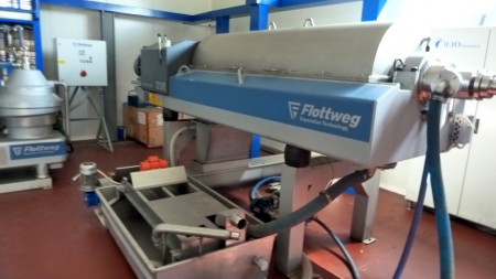 Továreň na olivový olej - odstredivka